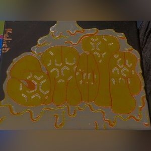 “SMOOTH” honey graffiti painting